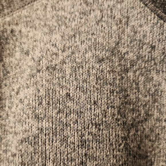 Patagonia Two-Tone Gray Fleece Pullover In Nickel Forge XL - Picture 6 of 14